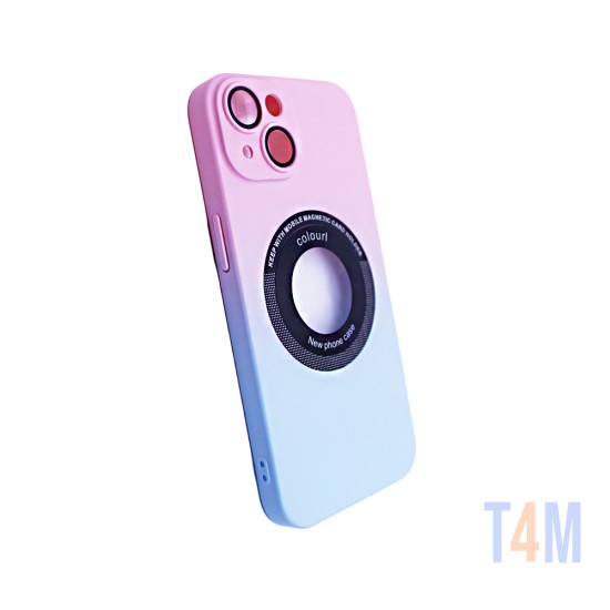 Magnetic Case with Camera Lens for Apple iPhone 13 Pink